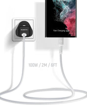 Suparo Type C to Type C-PD 100W, Nylon Braided Charging Cable