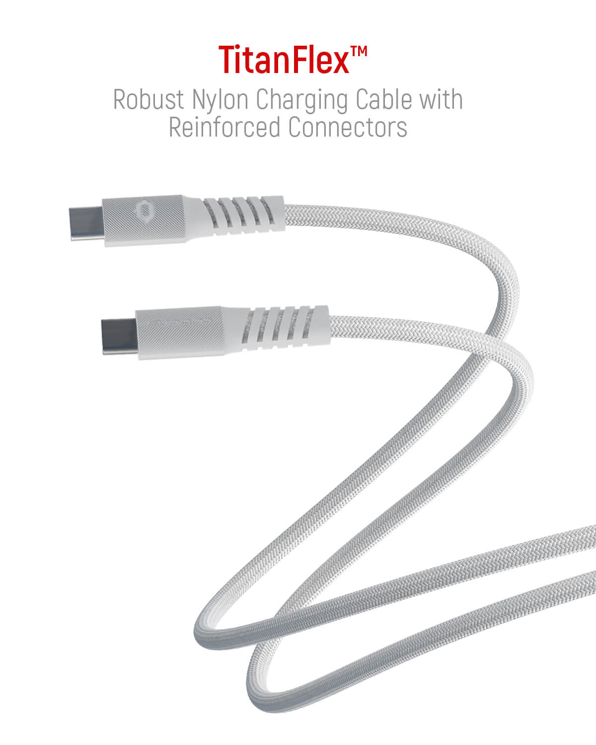 Suparo Type C to Type C-PD 100W, Nylon Braided Charging Cable