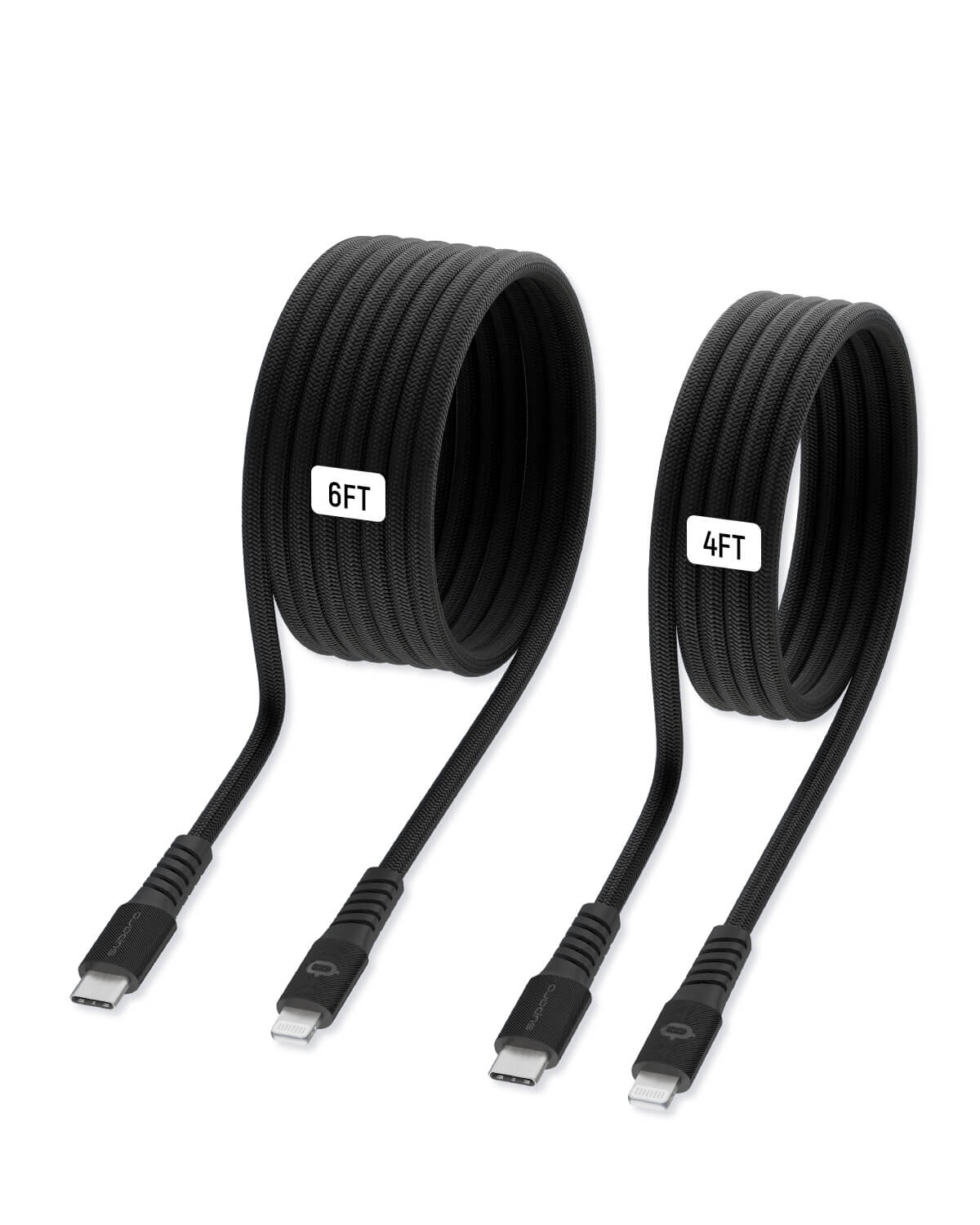Suparo MFi Type C to Lightning Cable-PD 60W, Nylon Braided