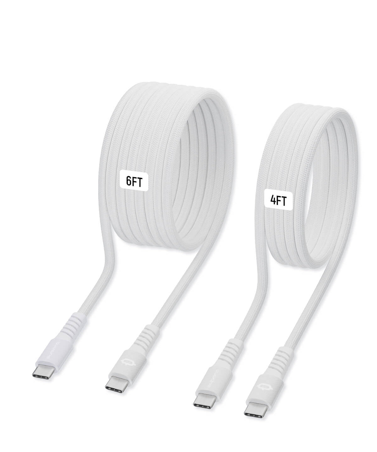 SA, Nylon braided Cable, 2M, White