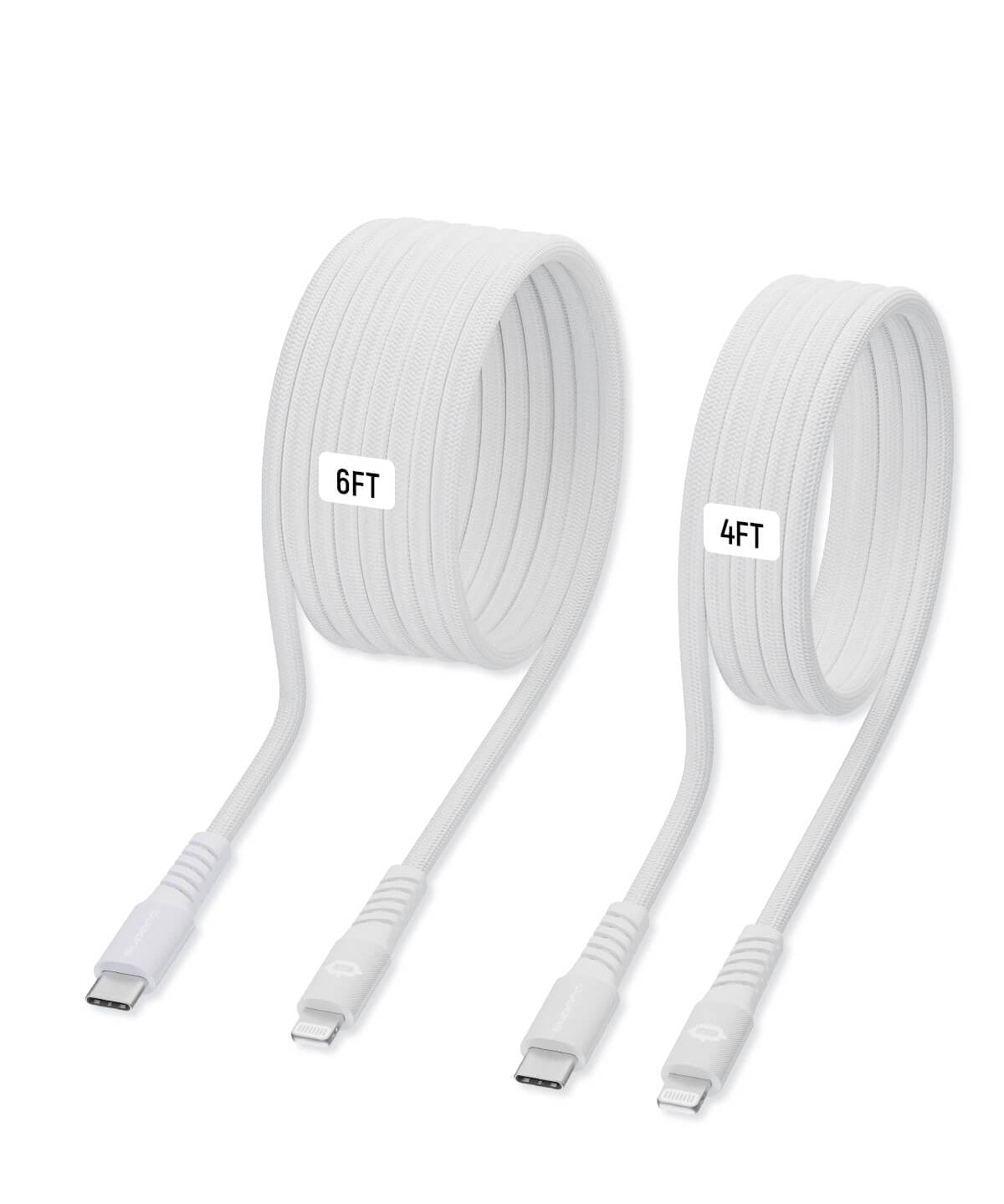 Suparo MFi Type C to Lightning cable-PD 60W, Nylon braided, 2M, White