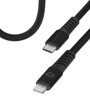 Suparo MFi Type C to Lightning Cable-PD 60W, Nylon Braided