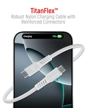Suparo Type C to Type C-PD 100W, Nylon Braided Charging Cable